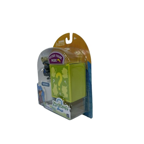 Disney Zootopia 2 Movie Mystery Tails 2" CHIEF BOGO & Mystery Figure Set - Picture 6 of 9